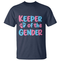 Funny Pregnancy Announcement T Shirt Keeper Of The Gender