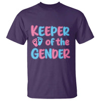 Funny Pregnancy Announcement T Shirt Keeper Of The Gender