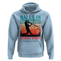 Funny BaseBall Lover Hoodie Balls In Coming Down - Wonder Print Shop