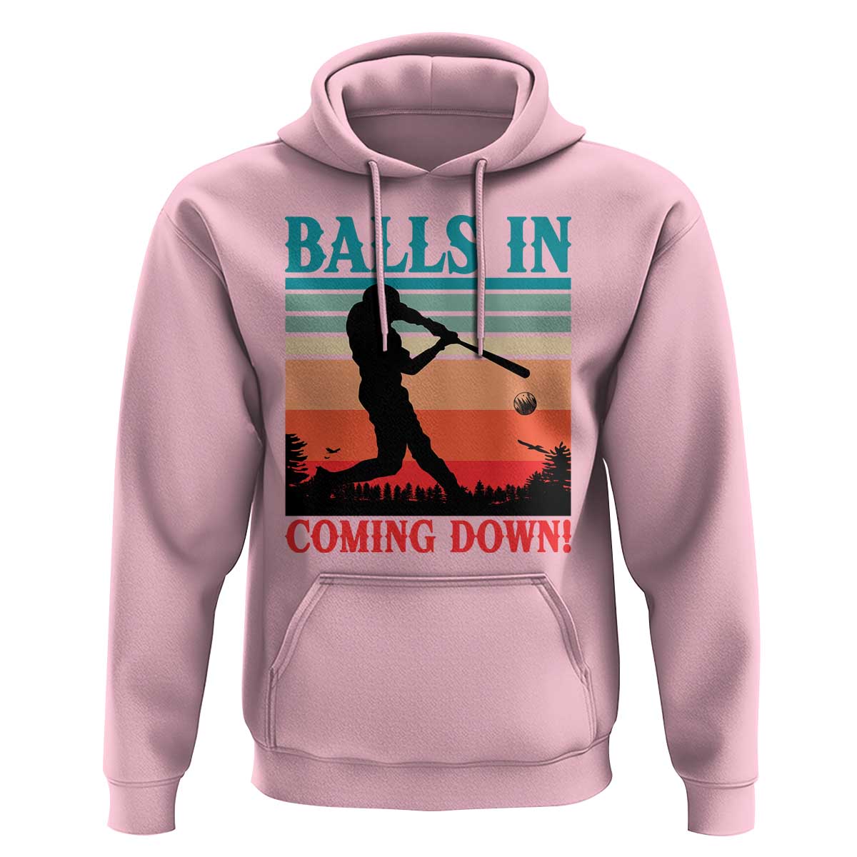 Funny BaseBall Lover Hoodie Balls In Coming Down - Wonder Print Shop
