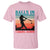 Funny BaseBall Lover T Shirt Balls In Coming Down - Wonder Print Shop