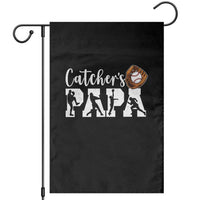 Catchers Papa Garden Flag Funny Gift For Catcher Player - Wonder Print Shop