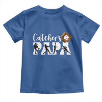 Catchers Papa Toddler T Shirt Funny Gift For Catcher Player - Wonder Print Shop