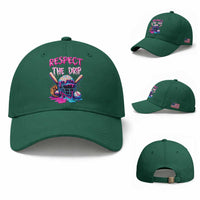 Funny Respect The Drip Baseball Mask Baseball Cap Sports Lover