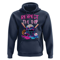 Funny Respect The Drip Baseball Mask Hoodie Sports Lover