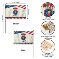 Respect The Drip Patriotic Handheld Flag Patriotic Baseball USA Sports Lover TS12