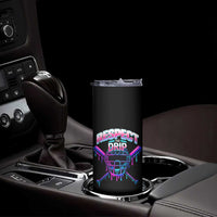 Respect The Drip Skinny Tumbler Funny Baseball Catcher Mask Sports Lover