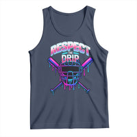 Respect The Drip Tank Top Funny Baseball Catcher Mask Sports Lover - Wonder Print Shop