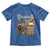 Funny Baseball Cat Lover Toddler T Shirt Patriotic USA Sports Lover - Wonder Print Shop
