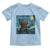 Funny Rock And Roll Toddler T Shirt Cat Playing Guitar Starry Night Music Lover - Wonder Print Shop