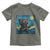 Funny Rock And Roll Toddler T Shirt Cat Playing Guitar Starry Night Music Lover - Wonder Print Shop