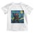 Funny Rock And Roll Toddler T Shirt Cat Playing Guitar Starry Night Music Lover - Wonder Print Shop