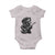 Rock And Roll Dachshund Baby Onesie Dog Playing Guitar Music Lover - Wonder Print Shop