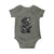 Rock And Roll Dachshund Baby Onesie Dog Playing Guitar Music Lover - Wonder Print Shop