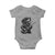 Rock And Roll Dachshund Baby Onesie Dog Playing Guitar Music Lover - Wonder Print Shop