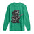 Rock And Roll Dachshund Long Sleeve Shirt Dog Playing Guitar Music Lover - Wonder Print Shop
