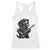 Rock And Roll Dachshund Racerback Tank Top Dog Playing Guitar Music Lover - Wonder Print Shop