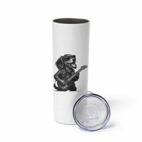 Rock And Roll Dachshund Skinny Tumbler Dog Playing Guitar Music Lover