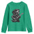 Rock And Roll Dachshund Youth Sweatshirt Dog Playing Guitar Music Lover - Wonder Print Shop