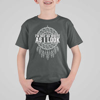 Im Not As White As I Look T Shirt For Kid Native Inspired Dreamcatcher