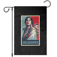 Womens History Month Sacagawea Garden Flag Native American Heritage Graphic