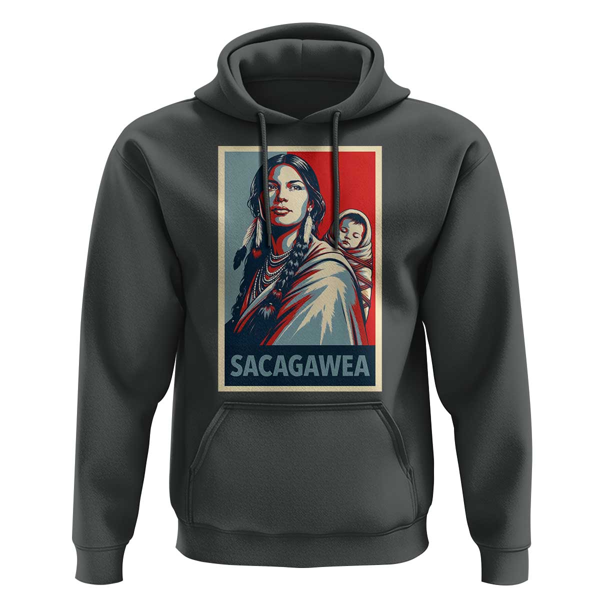 Womens History Month Sacagawea Hoodie Native American Heritage Graphic
