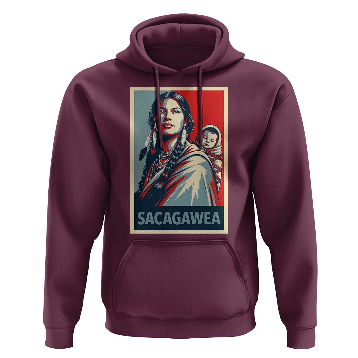 Womens History Month Sacagawea Hoodie Native American Heritage Graphic