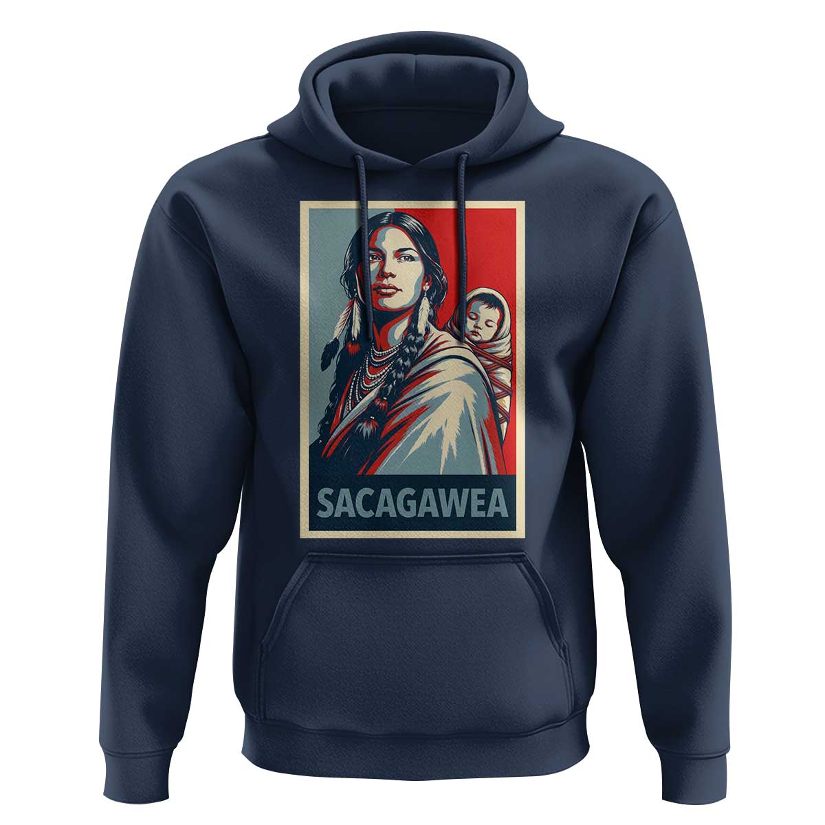 Womens History Month Sacagawea Hoodie Native American Heritage Graphic