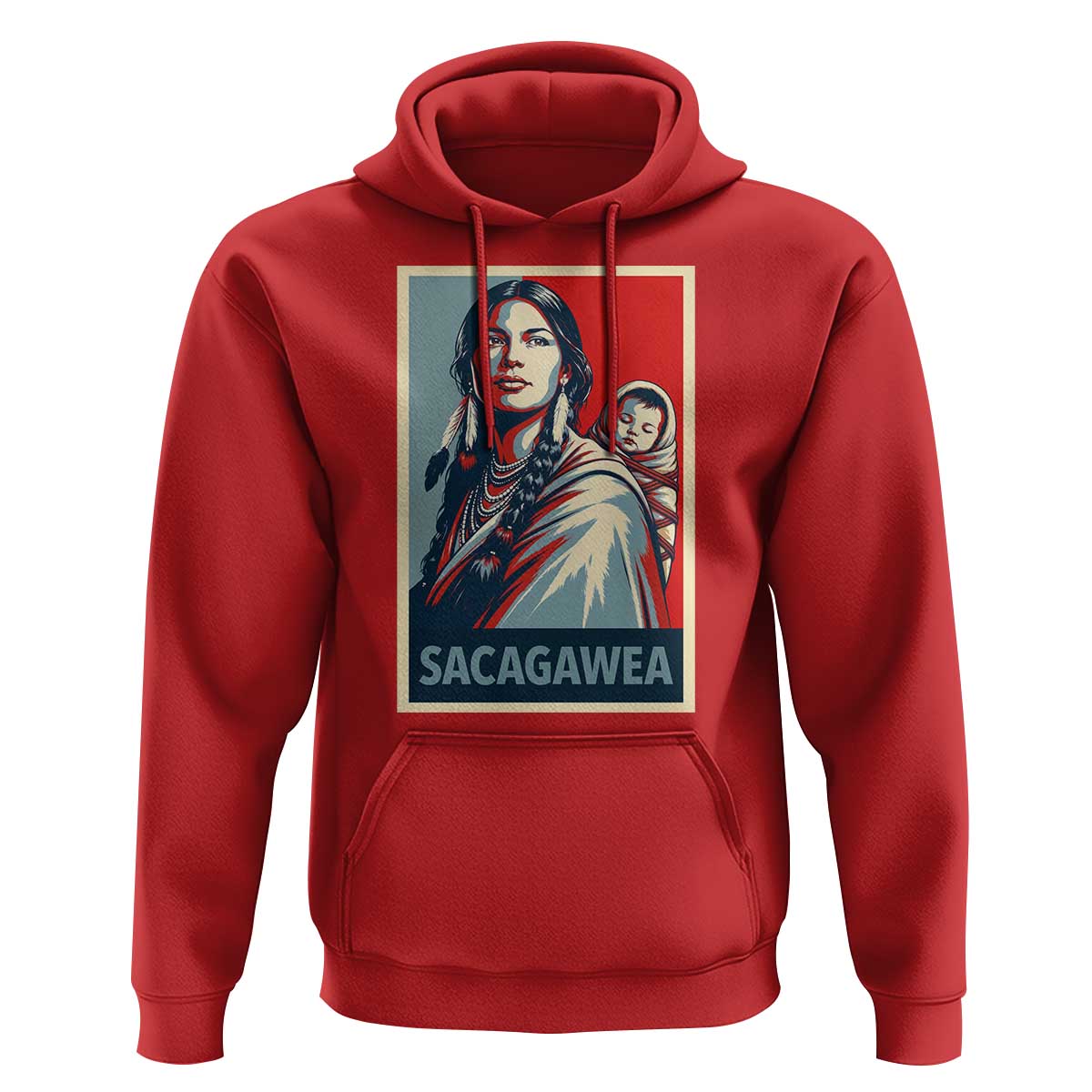 Womens History Month Sacagawea Hoodie Native American Heritage Graphic