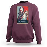Womens History Month Sacagawea Sweatshirt Native American Heritage Graphic