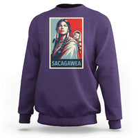 Womens History Month Sacagawea Sweatshirt Native American Heritage Graphic