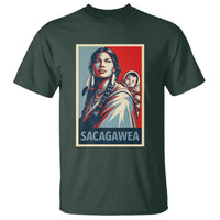 Womens History Month Sacagawea T Shirt Native American Heritage Graphic