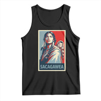 Womens History Month Sacagawea Tank Top Native American Heritage Graphic