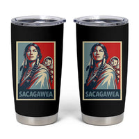 Womens History Month Sacagawea Tumbler Cup Native American Heritage Graphic
