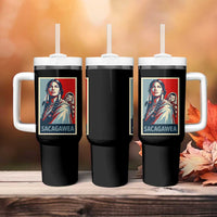 Womens History Month Sacagawea Tumbler With Handle Native American Heritage Graphic