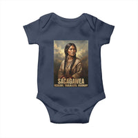 Sacagawea Native American Woman Baby Onesie Resilient Trailblazer Visionary