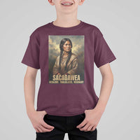 Sacagawea Native American Woman T Shirt For Kid Resilient Trailblazer Visionary