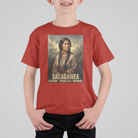 Sacagawea Native American Woman T Shirt For Kid Resilient Trailblazer Visionary