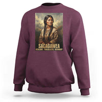 Sacagawea Native American Woman Sweatshirt Resilient Trailblazer Visionary
