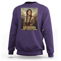 Sacagawea Native American Woman Sweatshirt Resilient Trailblazer Visionary