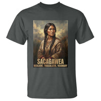 Sacagawea Native American Woman T Shirt Resilient Trailblazer Visionary