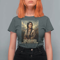 Sacagawea Native American Woman T Shirt For Women Resilient Trailblazer Visionary