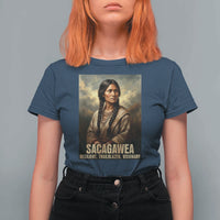 Sacagawea Native American Woman T Shirt For Women Resilient Trailblazer Visionary