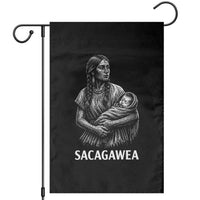 Sacagawea Garden Flag Native American Womens History Month Graphic