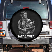 Sacagawea Spare Tire Cover Native American Womens History Month Graphic