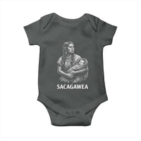 Sacagawea Baby Onesie Native American Womens History Month Graphic
