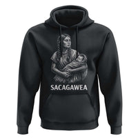 Sacagawea Hoodie Native American Womens History Month Graphic