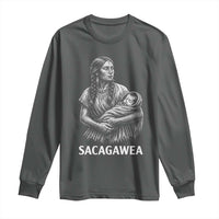 Sacagawea Long Sleeve Shirt Native American Womens History Month Graphic