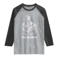Sacagawea Raglan Shirt Native American Womens History Month Graphic