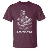 Sacagawea T Shirt Native American Womens History Month Graphic